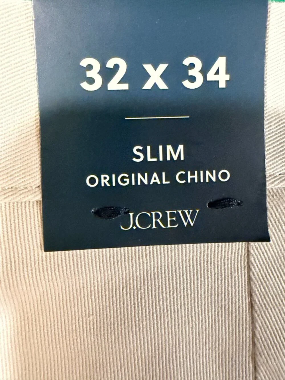 J. Crew slim fit original chino